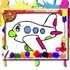 Airplane Coloring Book