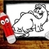 BTS Dinosaur Coloring Book