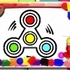 Fidget Spinner Coloring Book