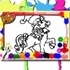 Horse Coloring Book