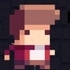 Tiny Man And Red Bat